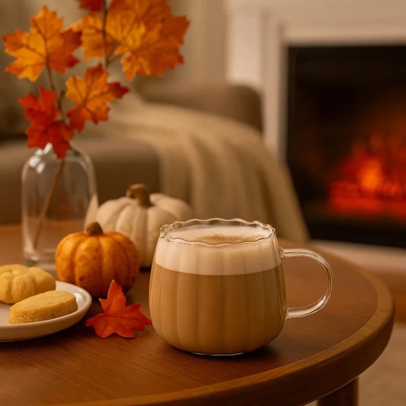 Szklanki kawy herbaty kubki 400ml eleganckie zestaw 6 szt Altom Design Bianca Linea