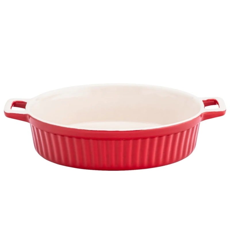 Naczynie do zapiekania ceramiczne 27 cm czerwone Altom Design Red Chilli