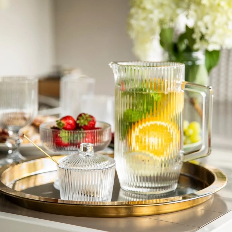 Cukiernica z pokrywką 210 ml z miejscem na łyżeczkę pojemnik na cukier Altom Design