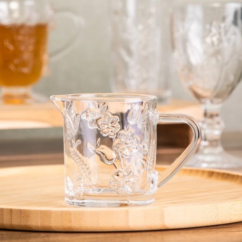 Mlecznik szklany 200 ml Altom Rosalie kwiatowy wzór