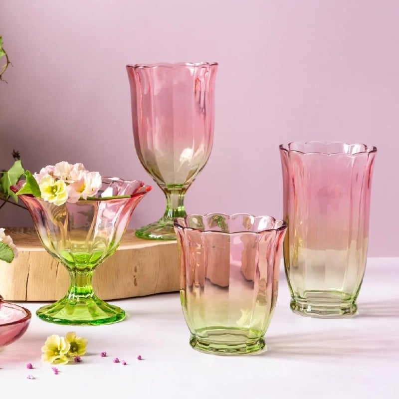 Szklanki 340 ml Altom Rosabella do soków napojów komplet 6 sztuk