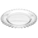 Talerz deserowy szklany 19,5 cm spodek na ciasto Altom Design Bloom