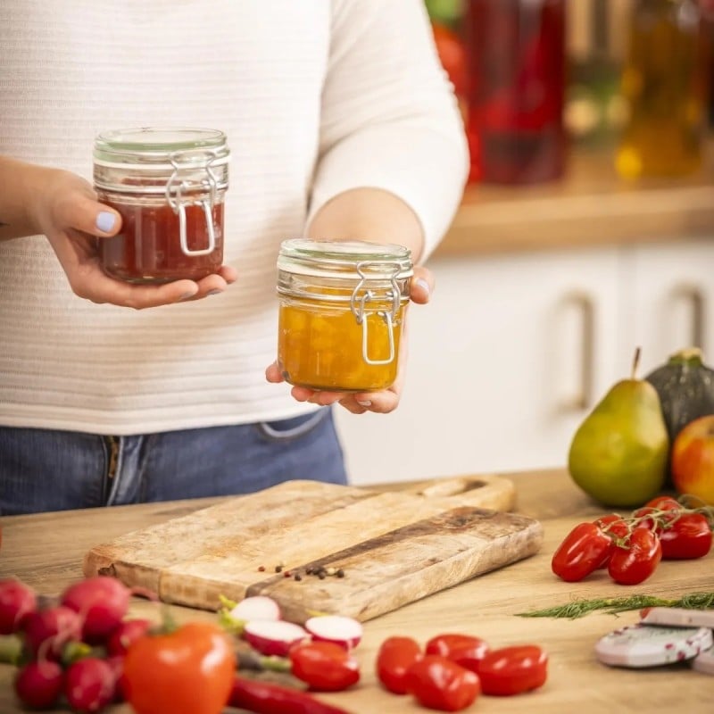 Słoik szklany na przetwory 200 ml hermetyczny z klipsem Altom Design