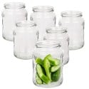 Słoiki szklane 720 ml na przetwory miód dżemy kiszone ogórki z zakrętką typu twist komplet 6 szt Altom Design