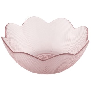 Salaterka 20 cm do sałatek różowa w kształce kwiatu Mariella Florina