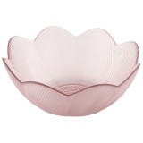 Salaterka 16 cm do przekąsek różowa w kształcie kwiatu Mariella Florina