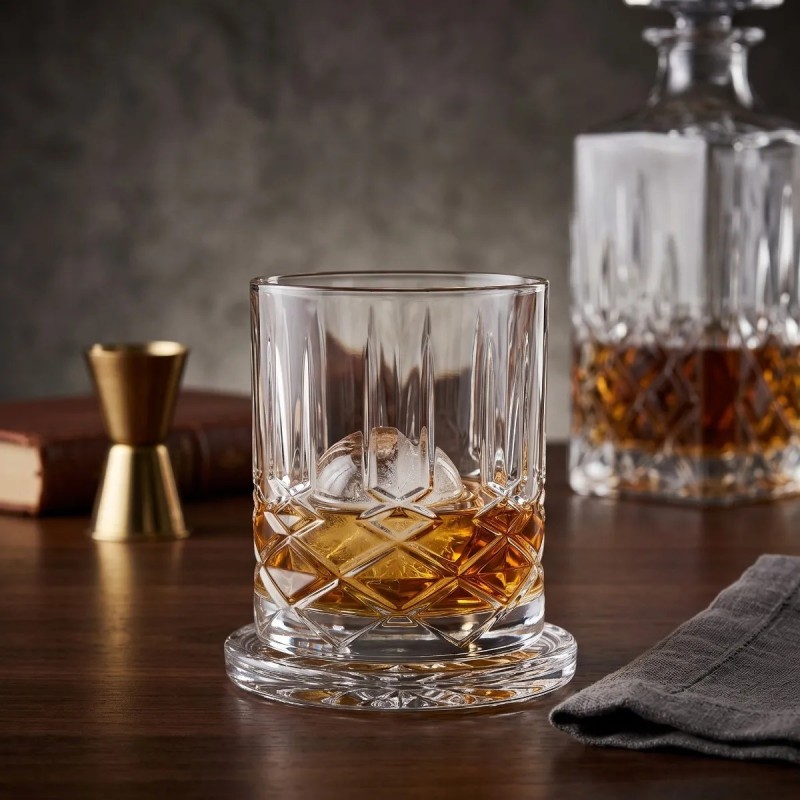 Szklanki do whisky 350 ml drinków napojów Altom Splendor zestaw 6 szklanek grube szkło
