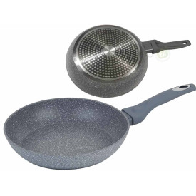 Patelnia Klausberg KB 7310 szara 26 cm INDUKCJA GRANITOWA